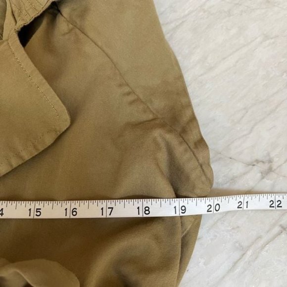 Anthropologie Staring at Stars sleeveless trench coat jacket size M cotton - Picture 5 of 6